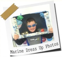 Click here to see photos of the children dressing up in marine themed costumes